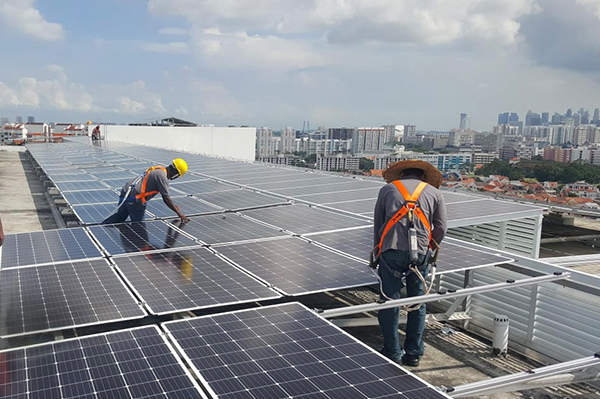 Apartment Rooftop On-grid System