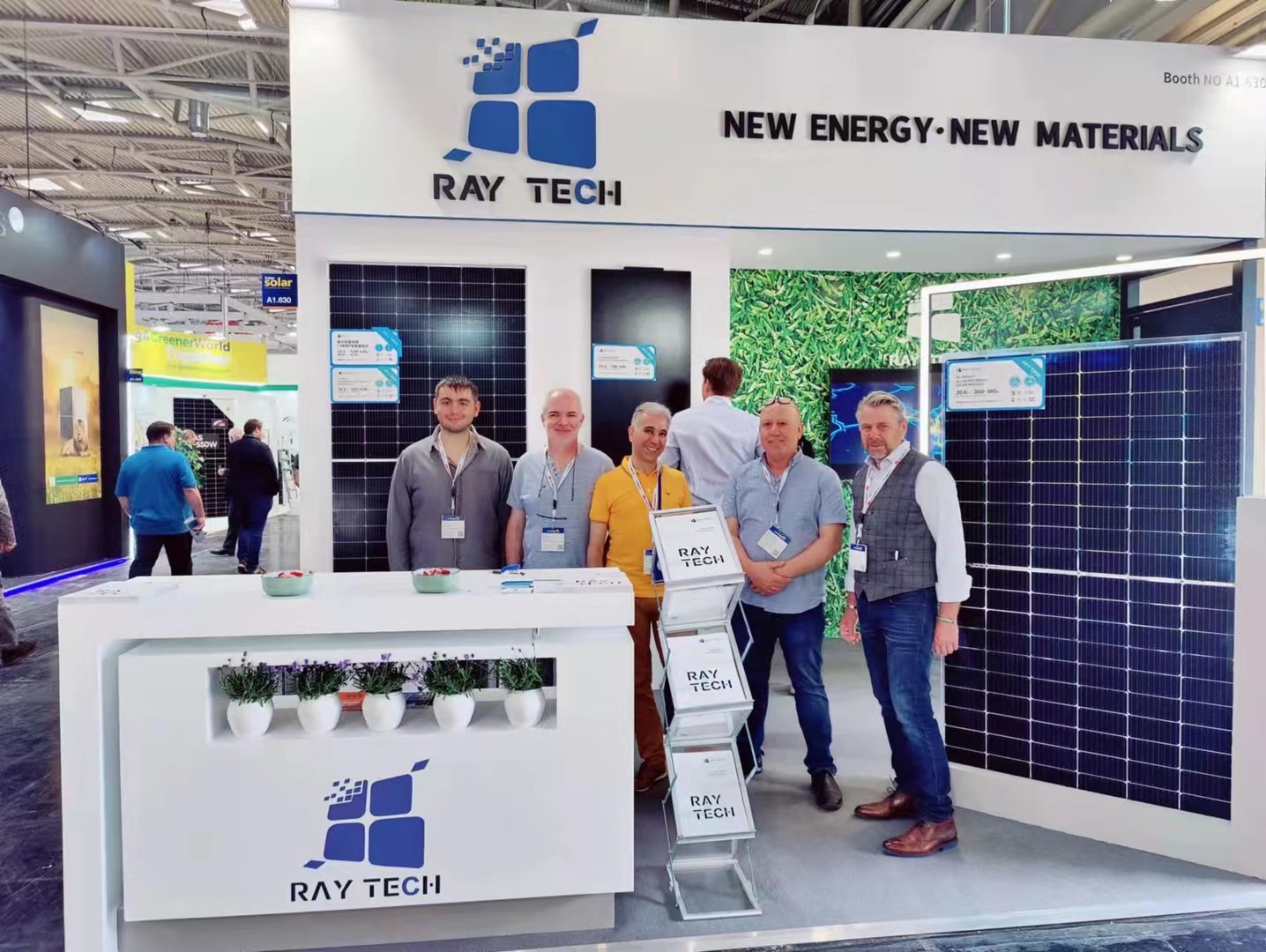 Raytech debuts vividly at Intersolar Europe2022 in Munich, Germany