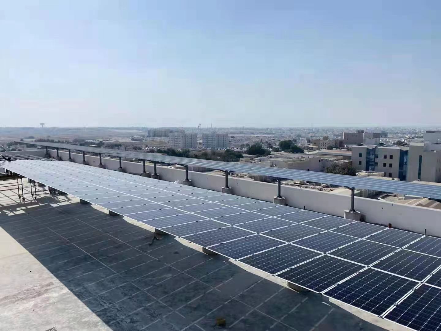 200kW photovoltaic shed in Bahrain