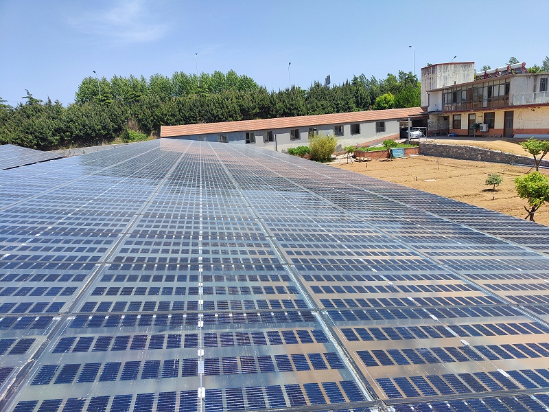 Weihai double glass transparent photovoltaic sun room