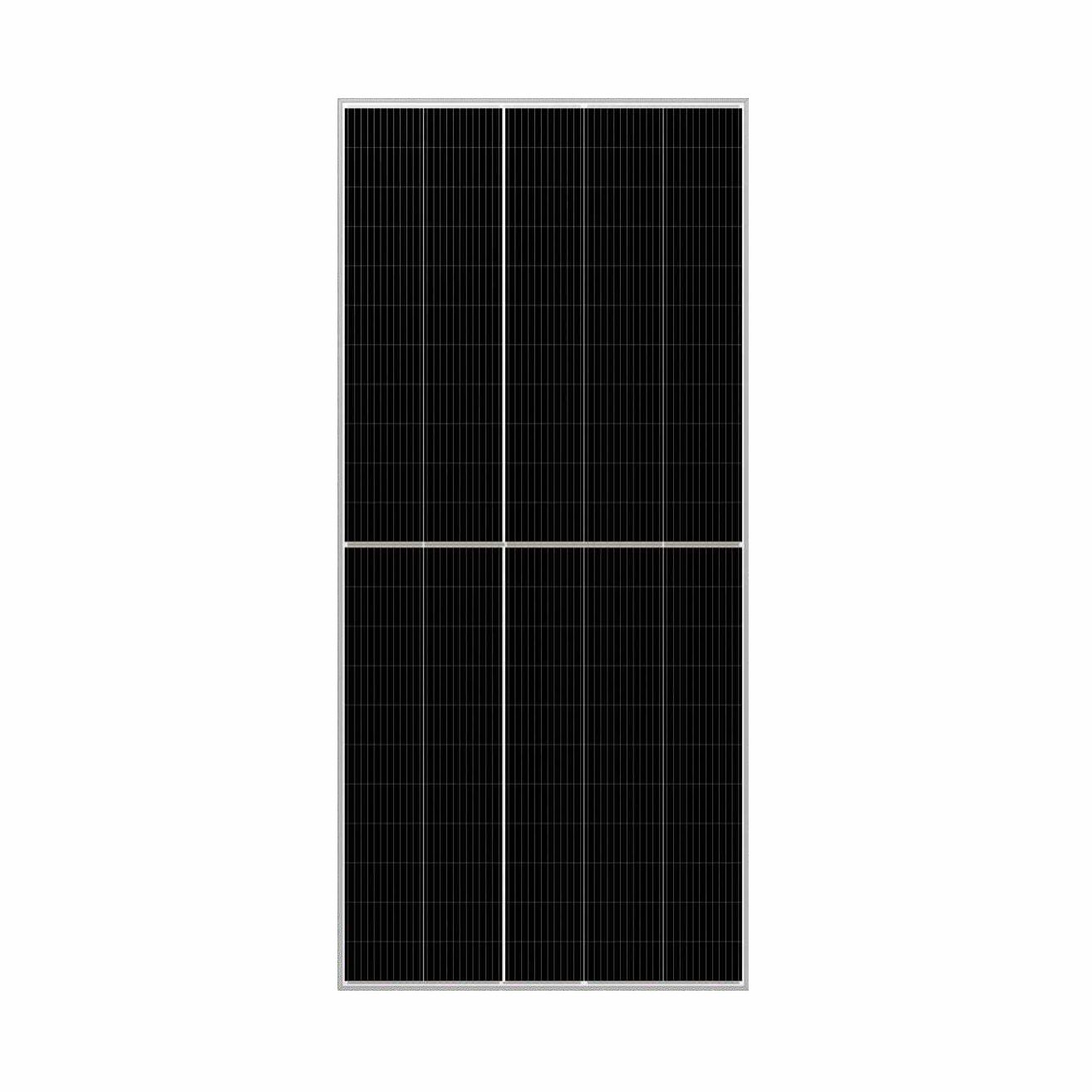 Single Glass Solar Modules 55-Layout 182mm Half-Cut